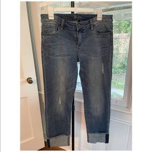 Kut from the kloth kirsti frayed boyfriend jean